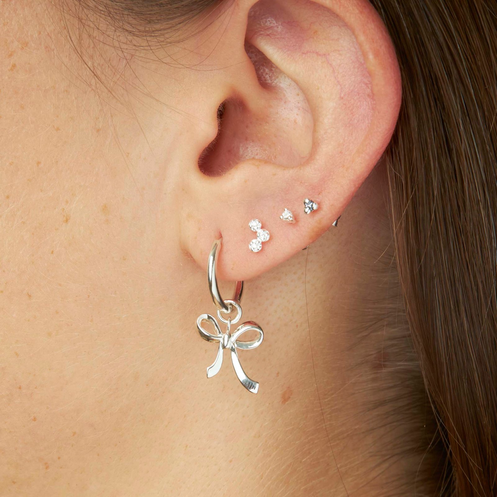 bow ear charm