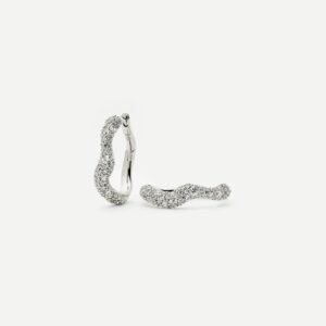 import placeholder for molten snow small hoop earrings sterling silver 31065335